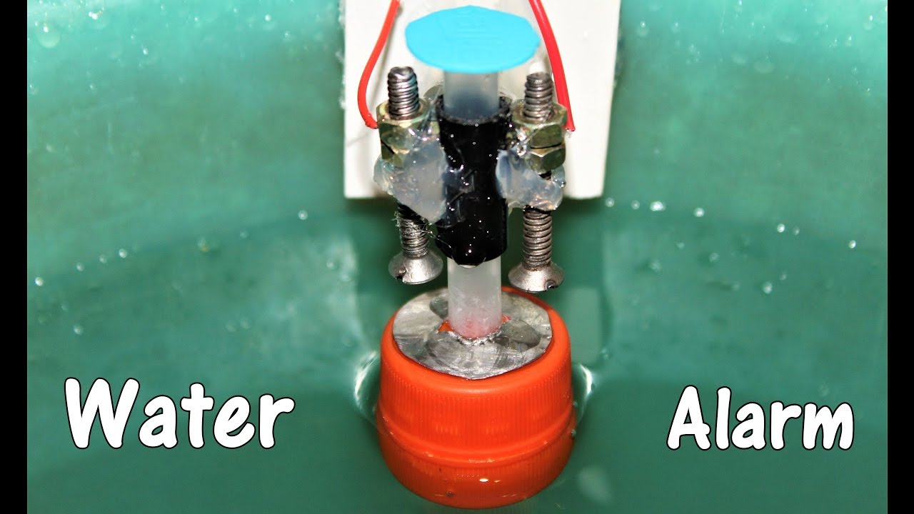 How to make a WATER overflow ALARM - 2