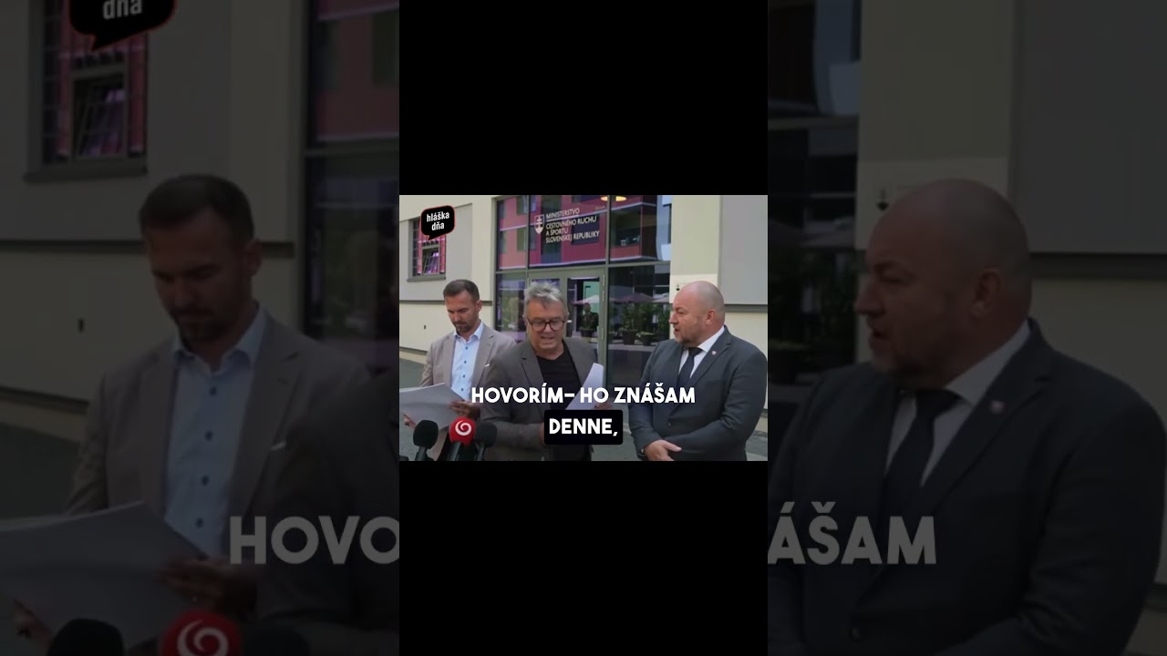 Huliak naru&scaron;il tlačovku hnutia Slovensko#hlaskadna