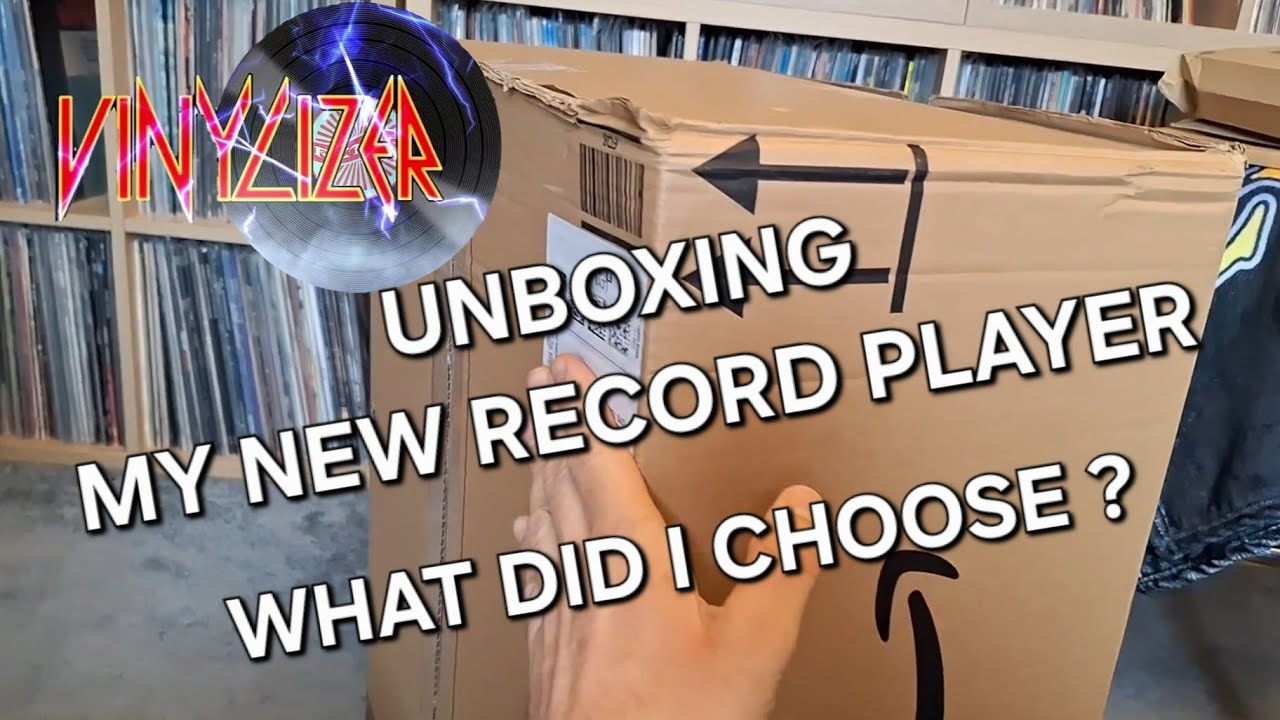 Unboxing My New Record Player.... What Did I Choose? 