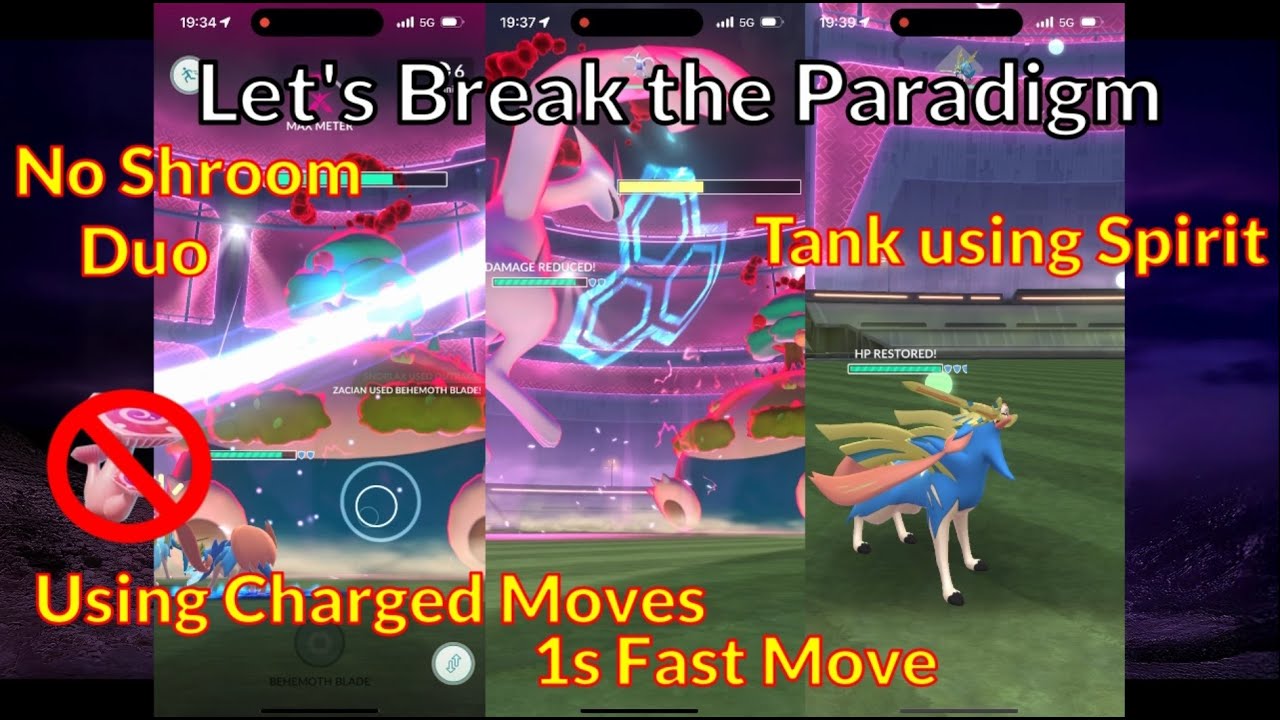 (No🍄) Outrage/(Target) Superpower Gigantamax Snorlax Duo Battle, Cloudy, 3 helpers + Dynamax Cannon