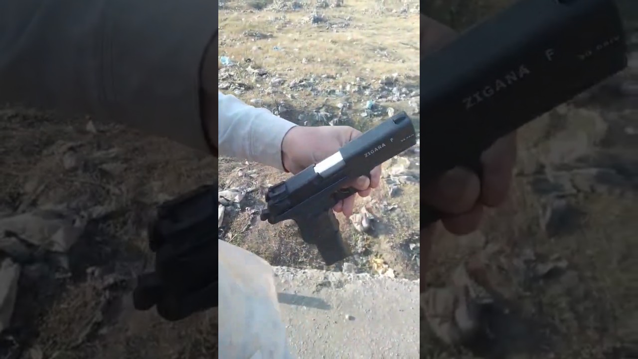 Zigana f 30 bore pistol test firing #ytshort #viralshort #shortfeed #youtubeshorts #youtubealterna