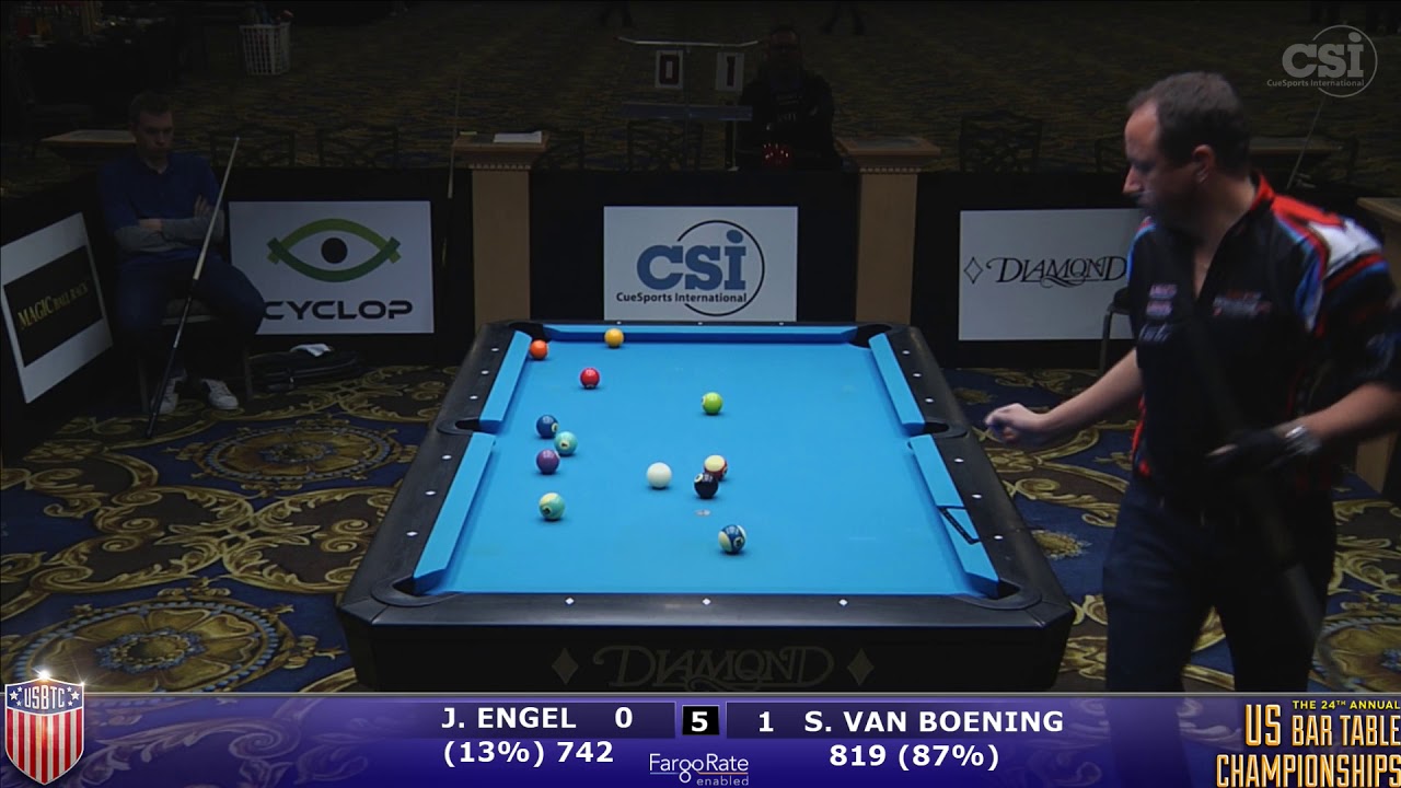 2017 US Bar Table Championships 8-Ball: Jesse Engel vs Shane Van Boening