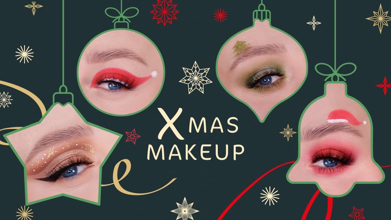 Makijaż świąteczny – 4 wersje do wyboru [tutorial] 🎅