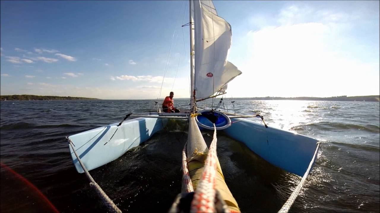 man overboard katamaran nacra 6.0