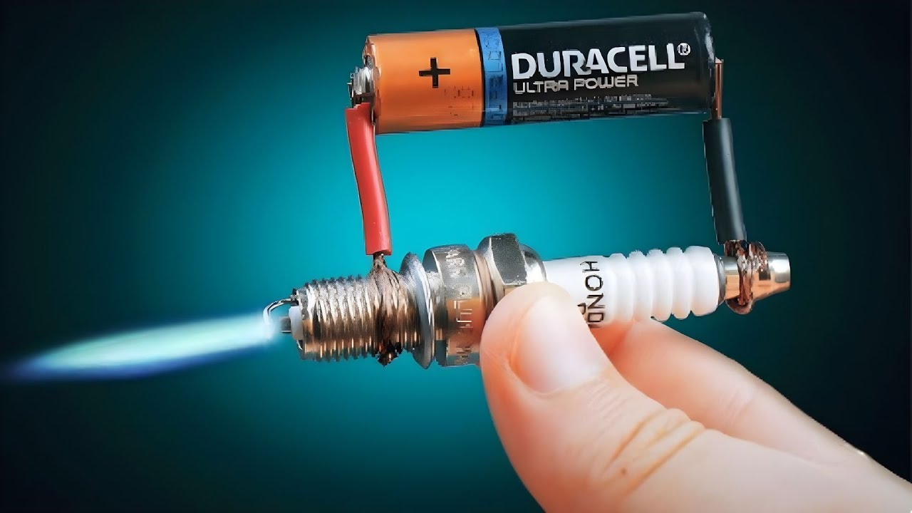 Come Saldare a Casa Usando una Candela di Accensione - Cos&igrave; Facile che Non ci Crederai! INCREDIBILE