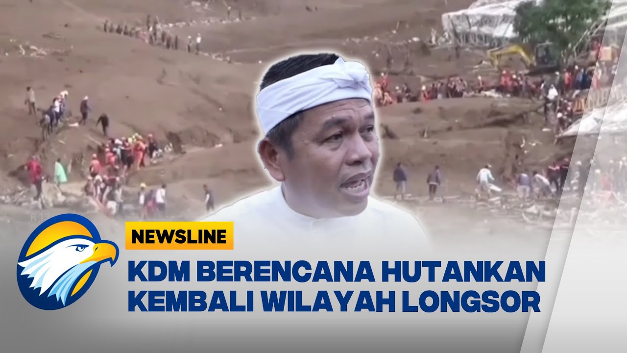 Pemprov Jabar akan Hutankan Wilayah Longsor Bandung Barat - [Newsline]
