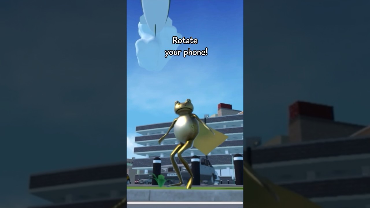 Amazing Frog? QMMT mobile trailer #gaming #frog