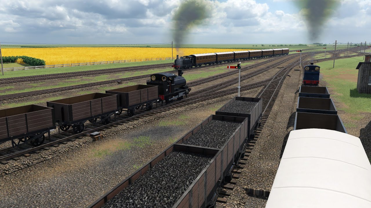 Transport Fever 2: Verney Junction to Aylesbury, Non-stop