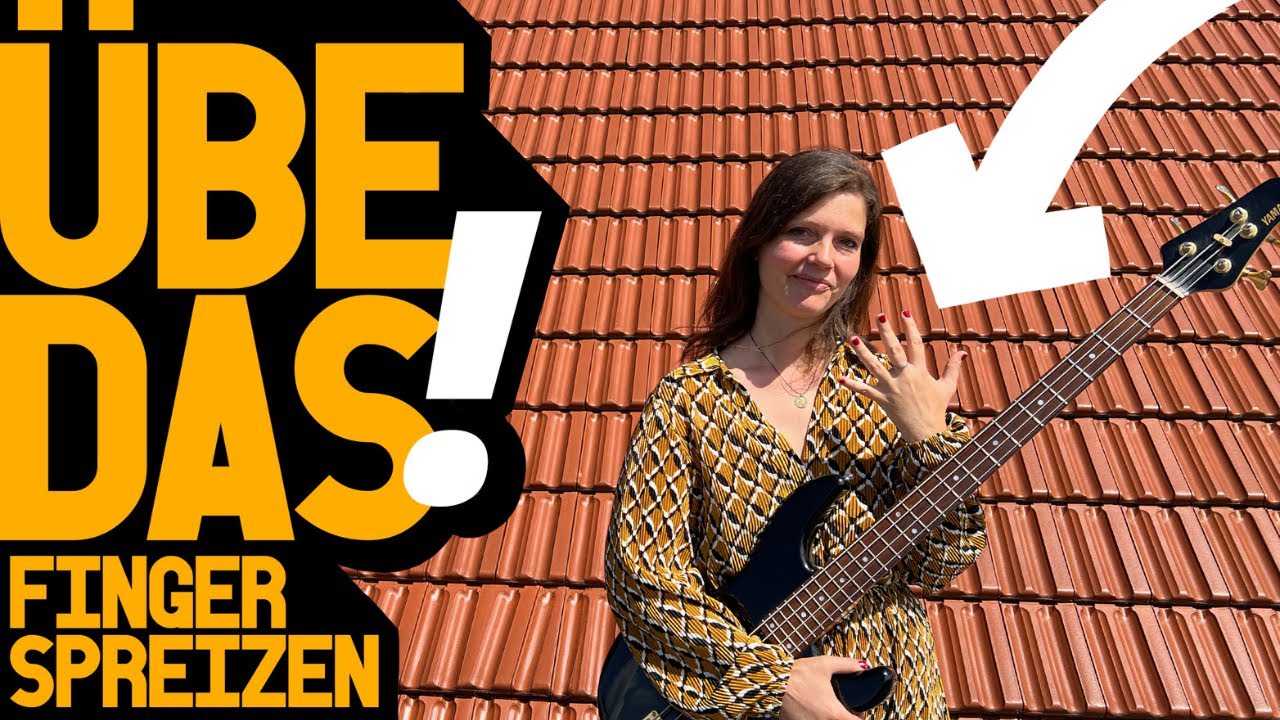 Ein Finger auf jedem Bund - Übe das!
