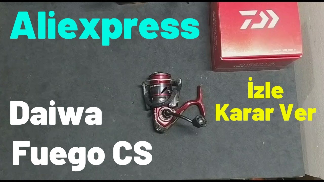 Daiwa Fuego CS Aliexpress bakım tamir | reel maintenance repair