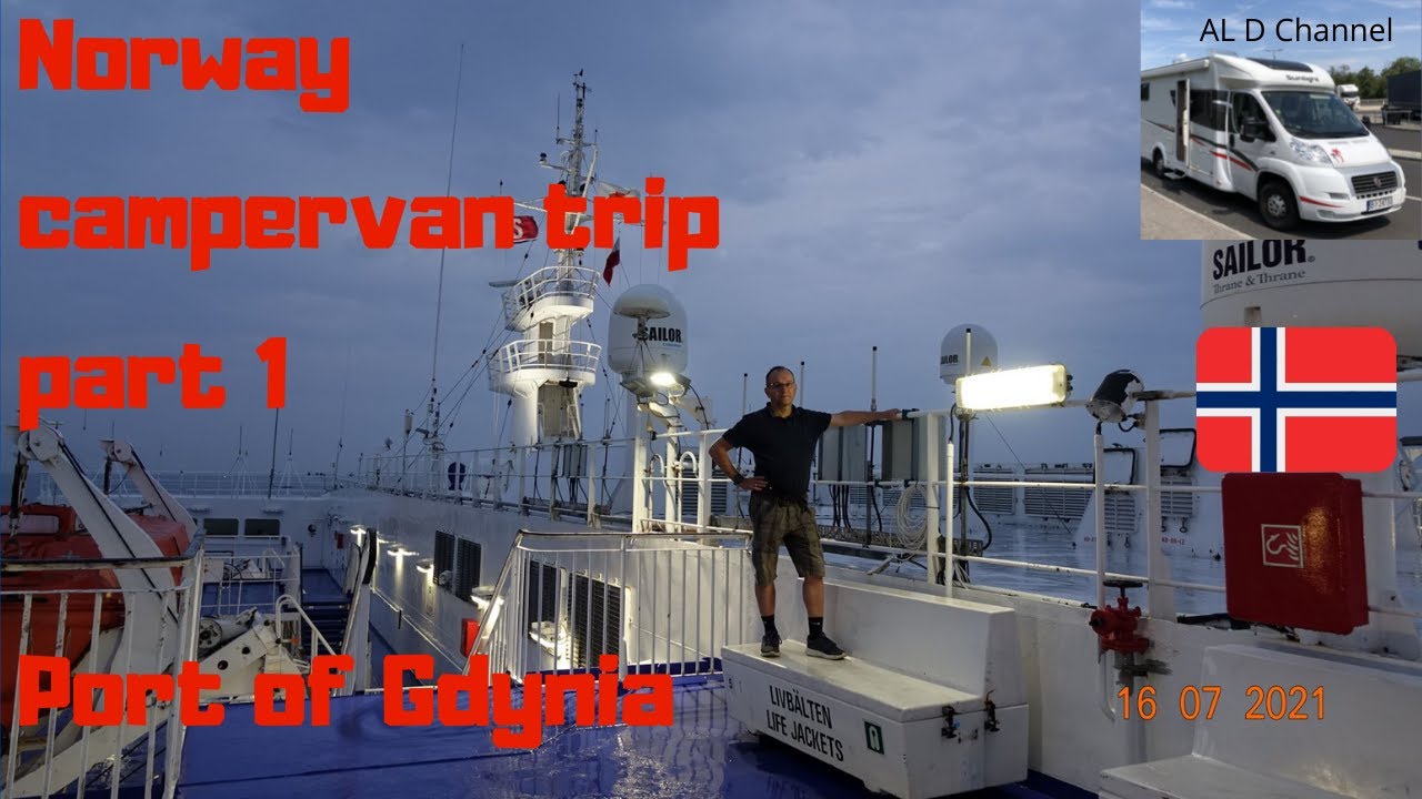 Port GDYNIA – wyruszamy kamperem w podróż do NORWEGII #1