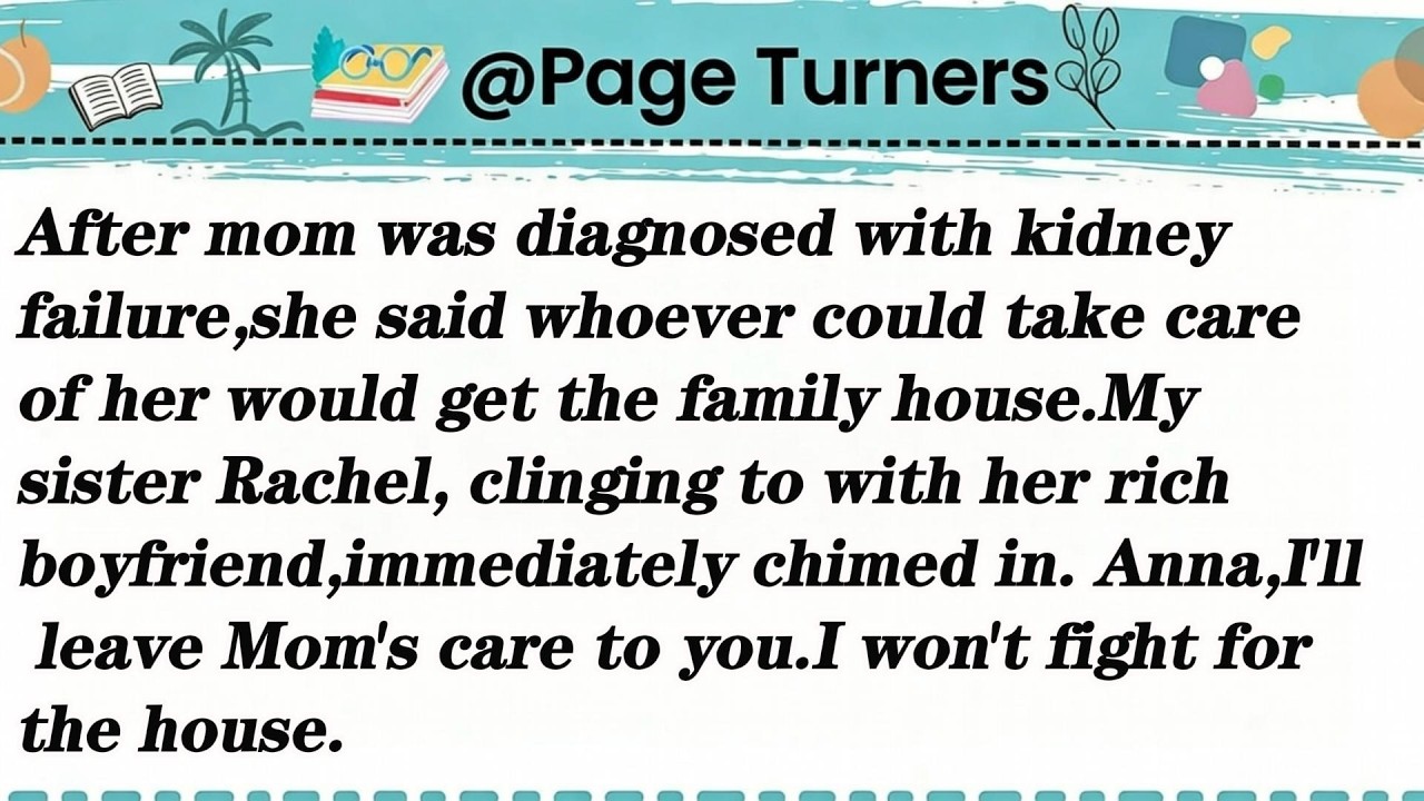 After mom was diagnosed with kidney failure