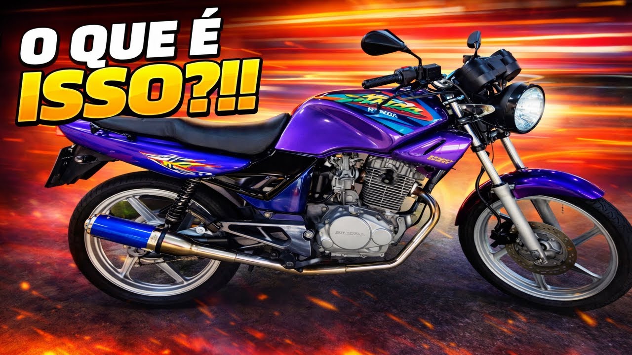 A MOTO QUE ENSINOU O BRASIL A ANDAR RÁPIDO!!