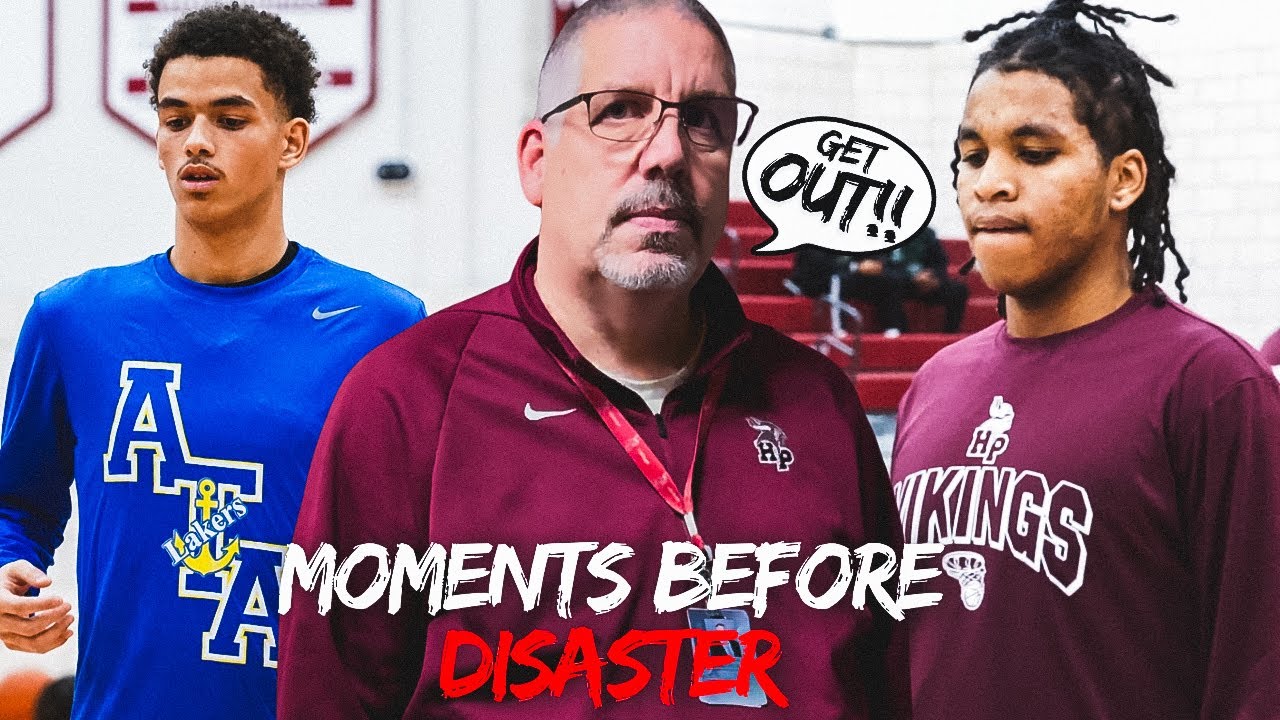 HAZEL PARK KICKED ME OUT FOR WHAT!? Dearborn ATA vs. Hazel Park Basketball