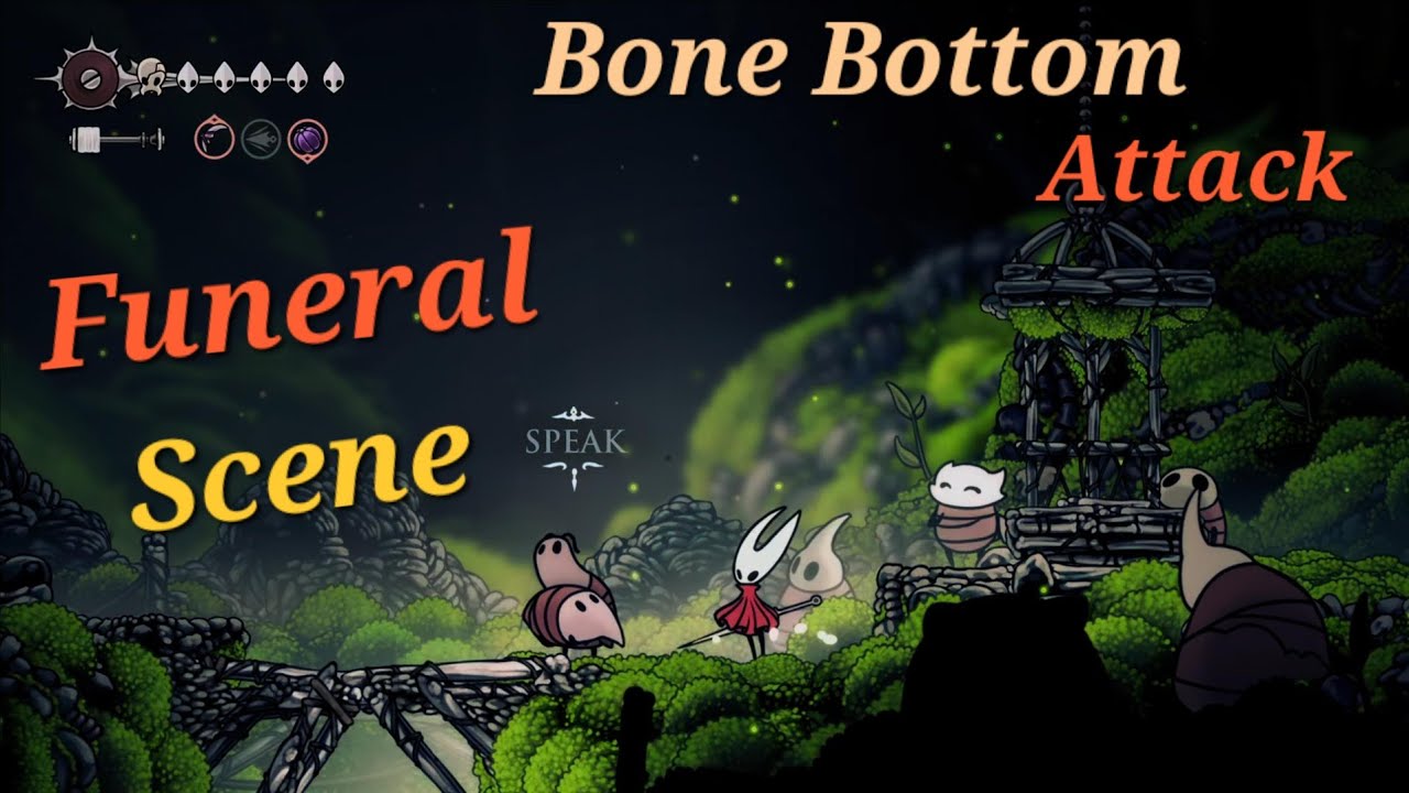 Silksong Bone Bottom Attack Skull Tyrant Funeral scene 