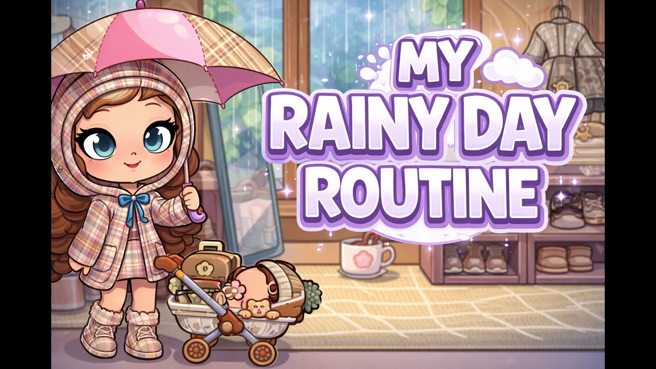 Soft Brown Cozy Rainy Routine 🤎🕯️ | Avatar World