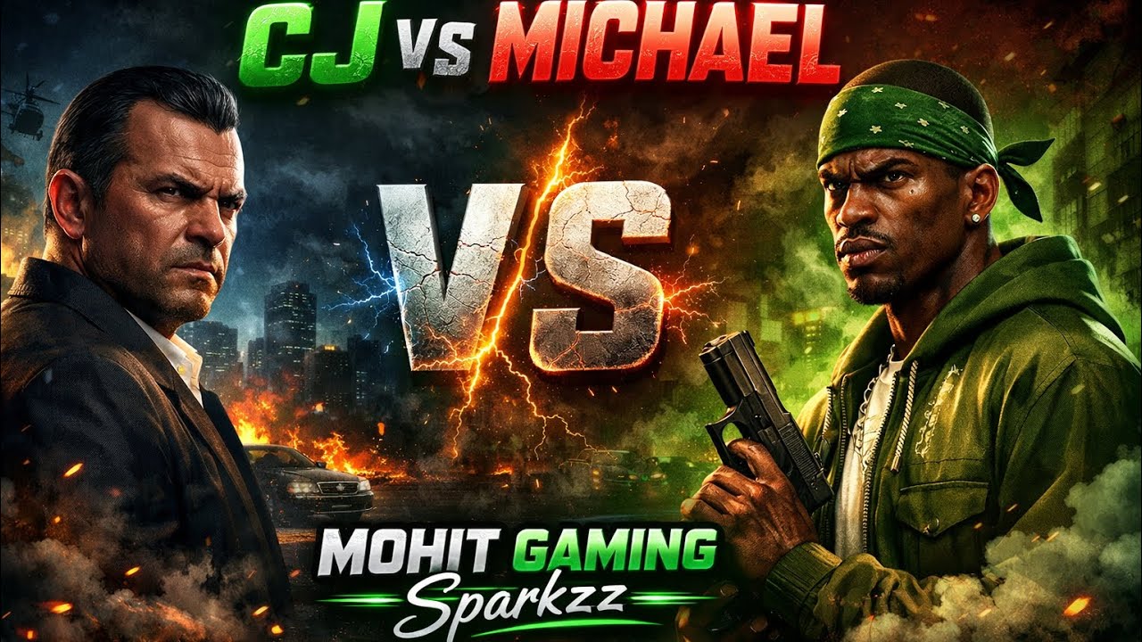 CJ V/S MICHEL AAGEY KYA HOGA KON SA GANGSTER JITE...??🤔GA FULL VIDEO....!!🚀