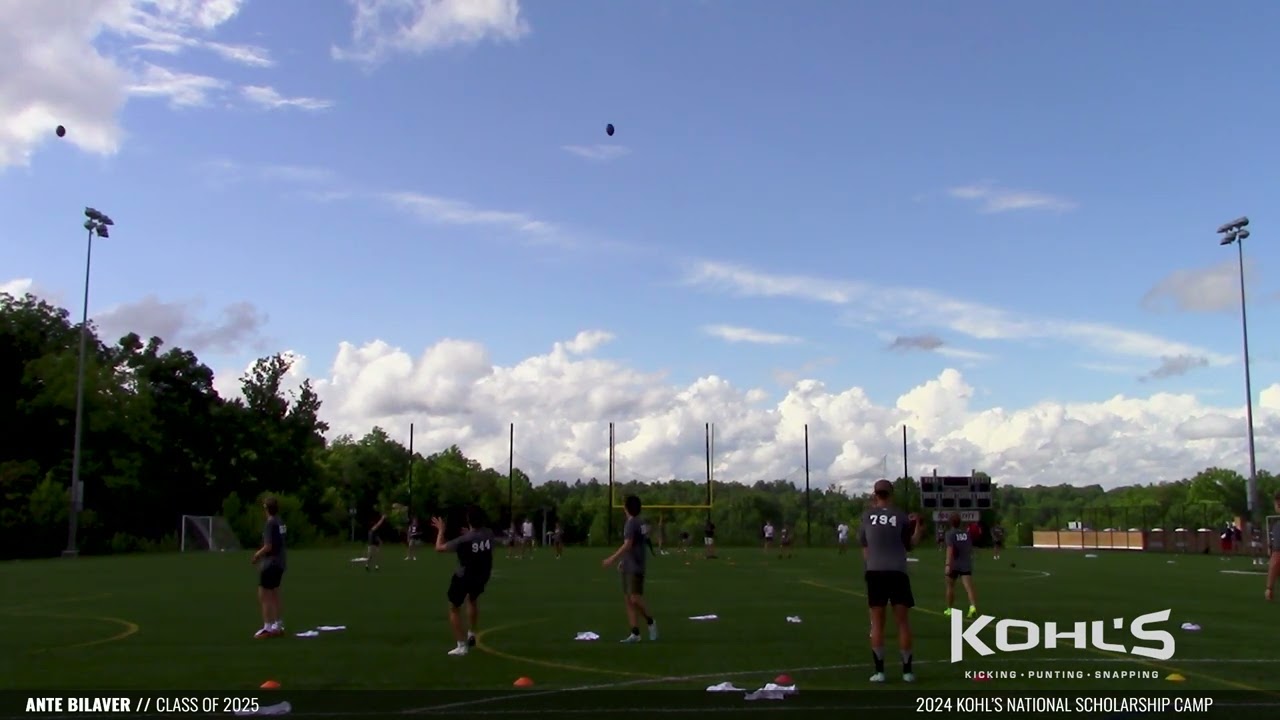 Ante Bilaver 2024 Kohl's National Scholarship Camp Highlight Video