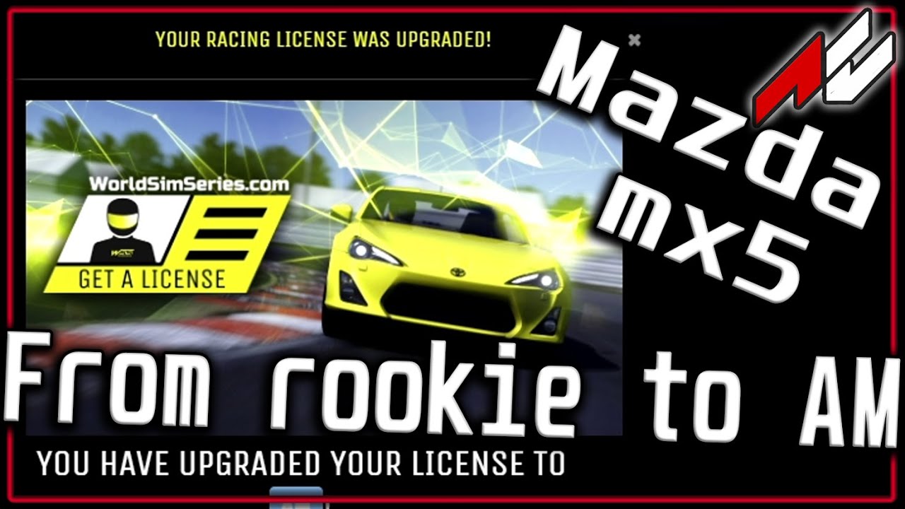 Rookie to AM License! World Sim Series new ranking system for online multiplayer in Assetto Corsa