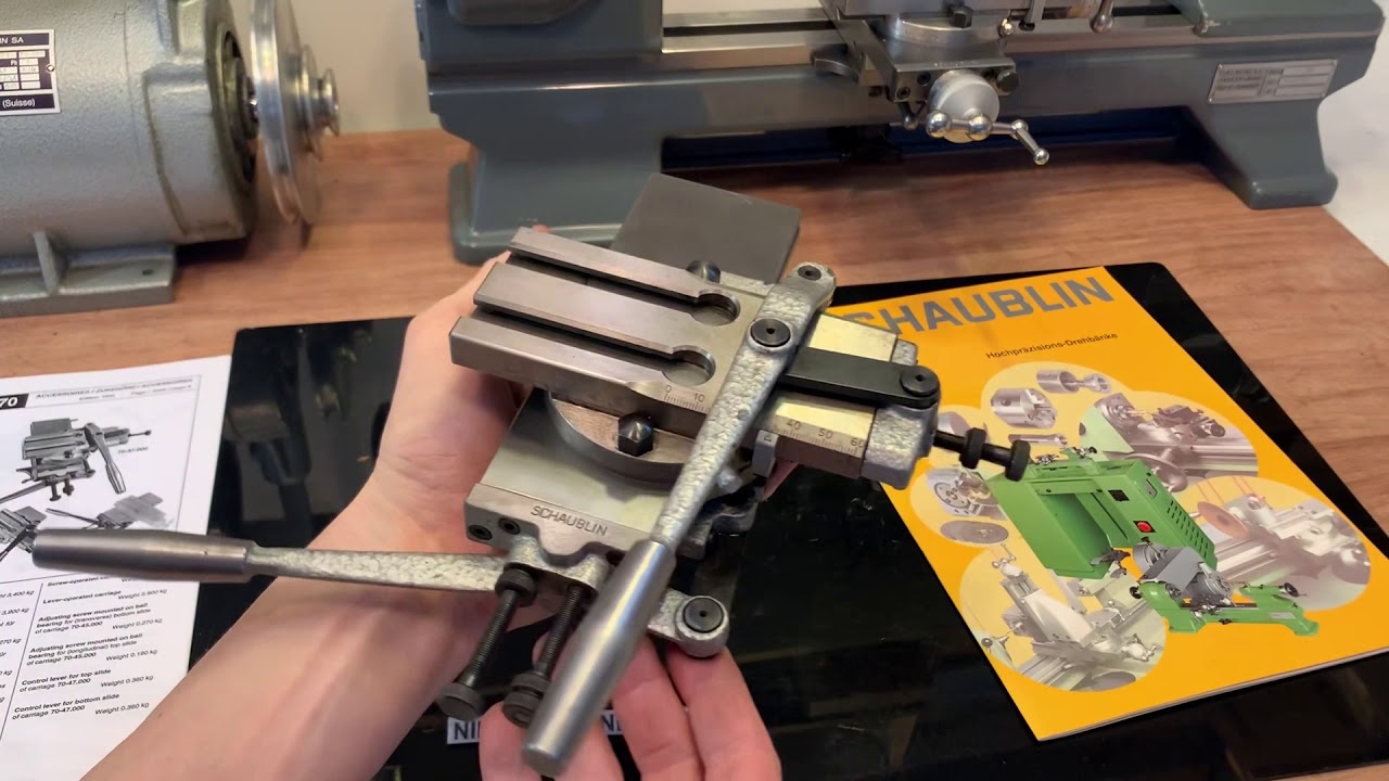 Schaublin 70 Lever-Operated Carriage 70-47.000