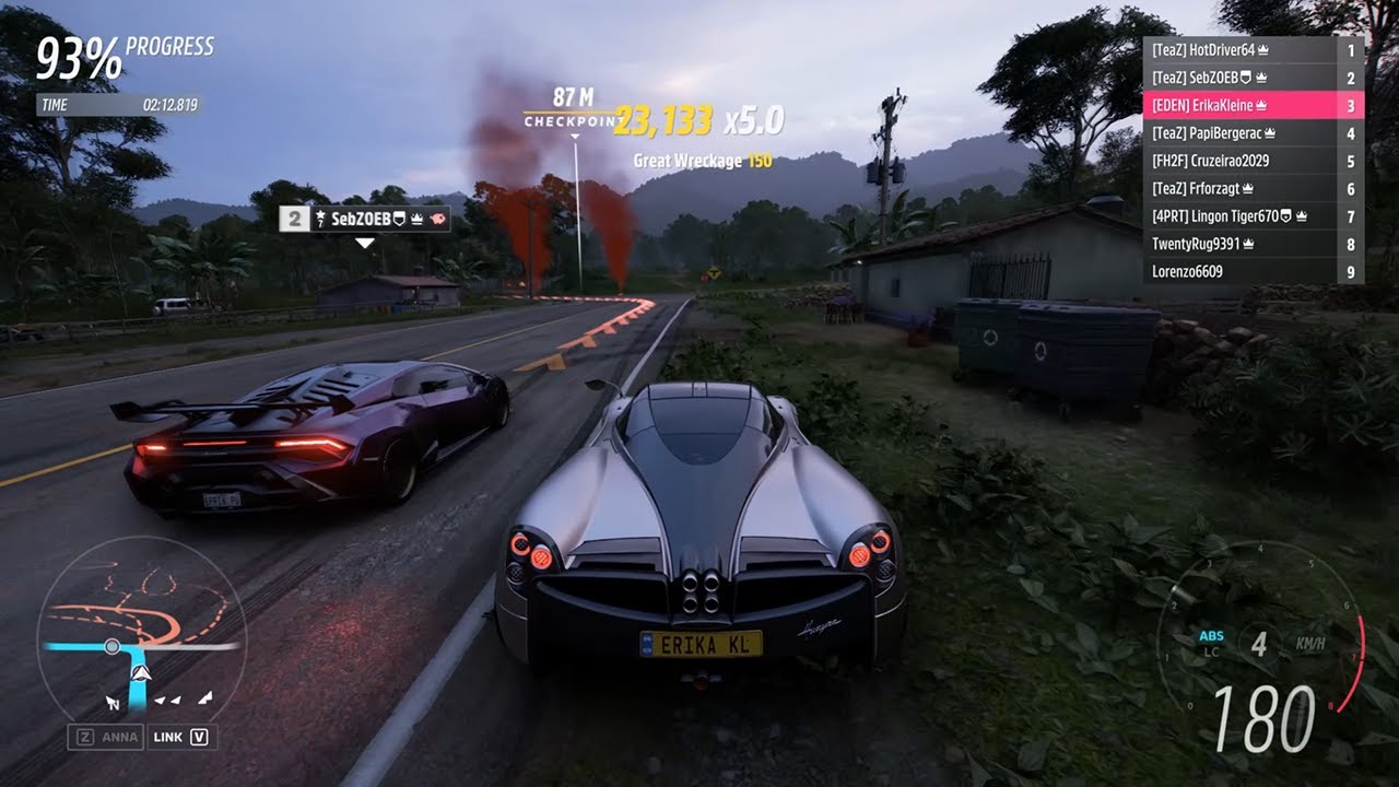 Forza Horizon 5 - Pagani Huayra, Fighting Against The Pack In S1-Class!