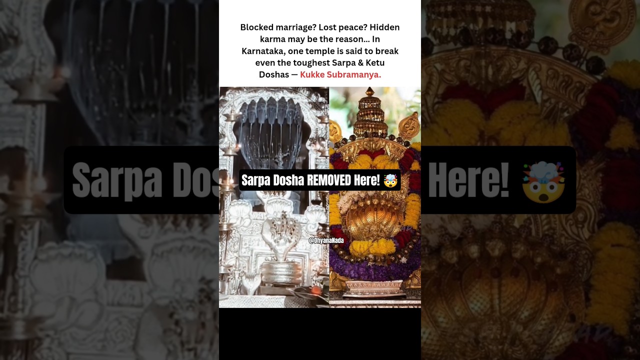 The Temple That Removes SARPA DOSHA & KETU DOSHA! | Kukke Subramanya’s Hidden Power 