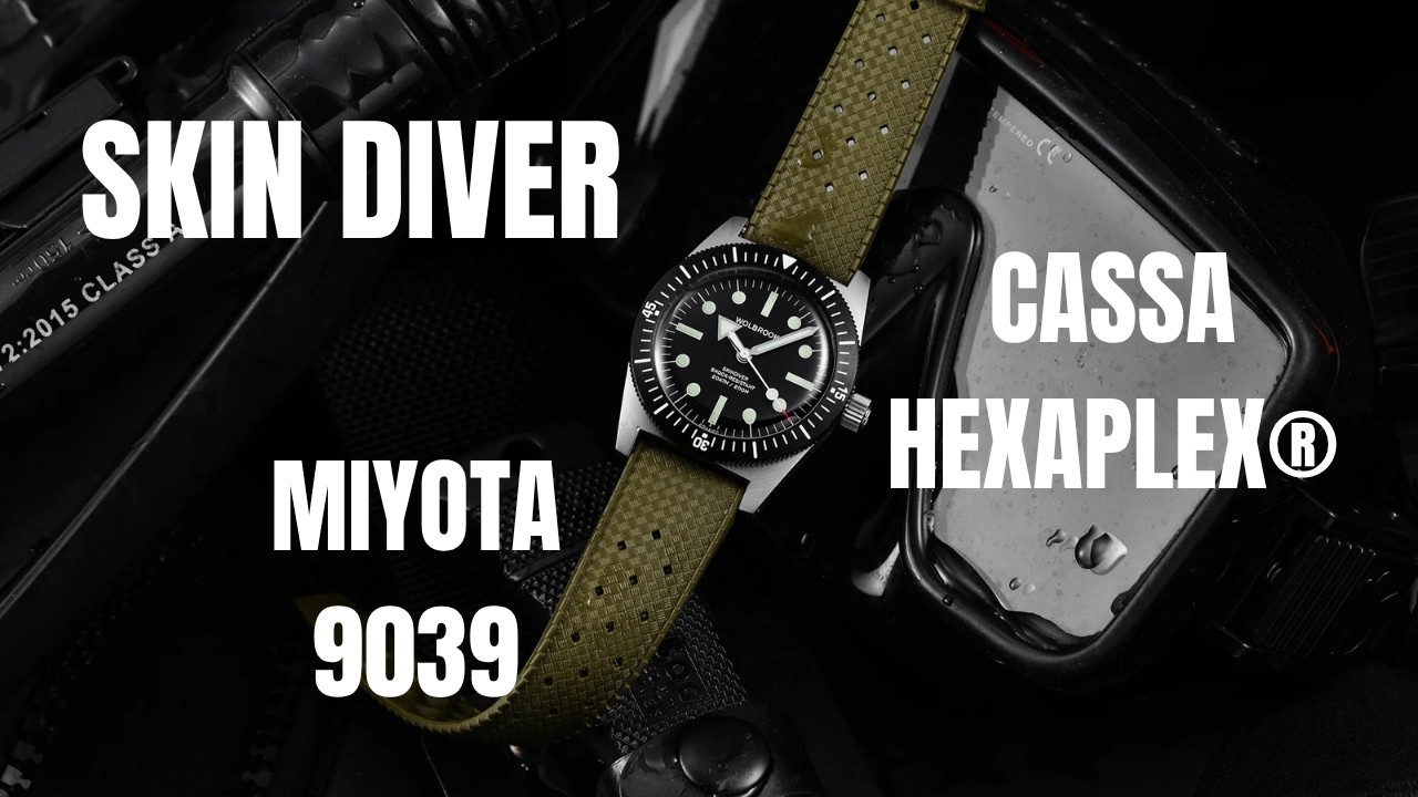 Skin Diver di qualità con cassa Hexaplex e Miyota 9039 a un prezzo incredibile!