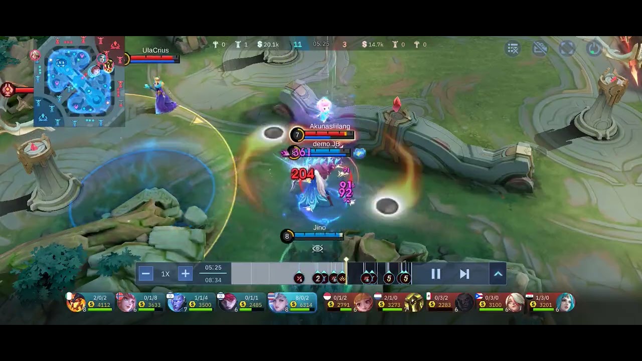 #mobile legend กวาดเรียบทั้งทีม งานนี้มันแน่ เอาล่ะอย่ารอช้าไปดูกันเลย