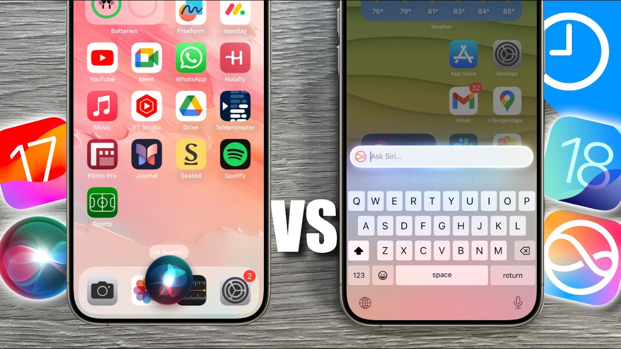 Apple Intelligence Siri (iOS 18.1) vs Old Siri (iOS 17) | Which is Truly Better?