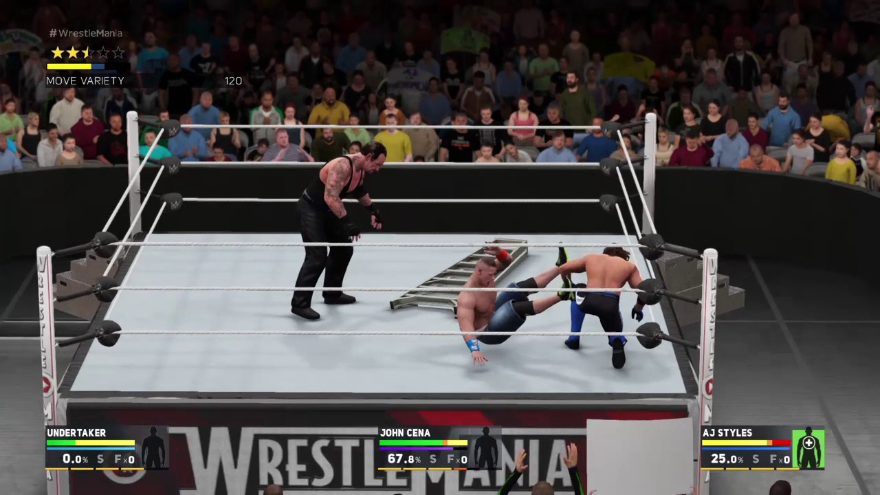 TRIPLE THREAT TLC MATCH | HARRY