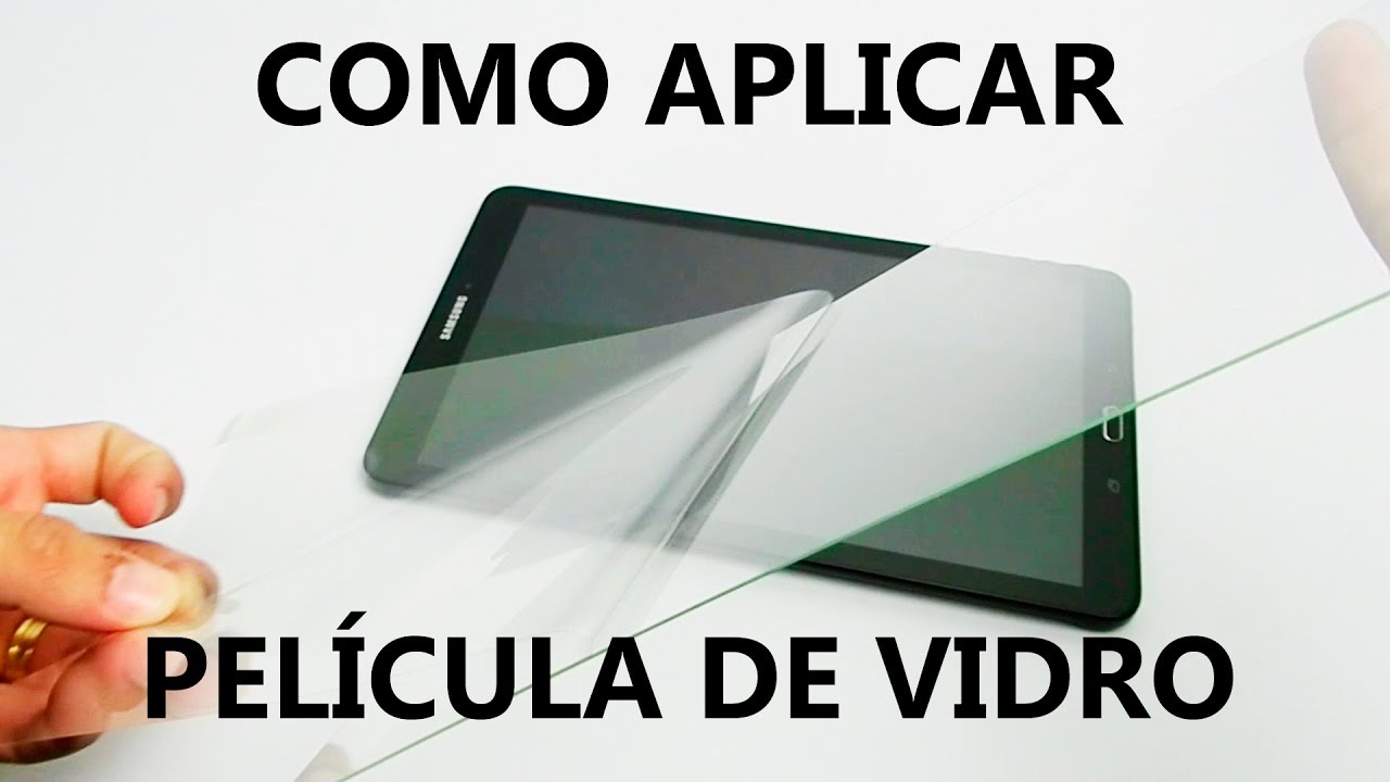 COMO APLICAR PELÍCULA DE VIDRO EM CELULAR OU TABLET