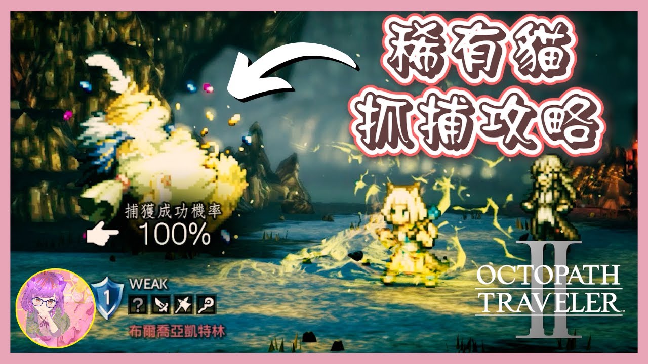 【必須知道】抓取幸運貓咪的方法 | 歧路旅人2 | Octopath Traveler 2