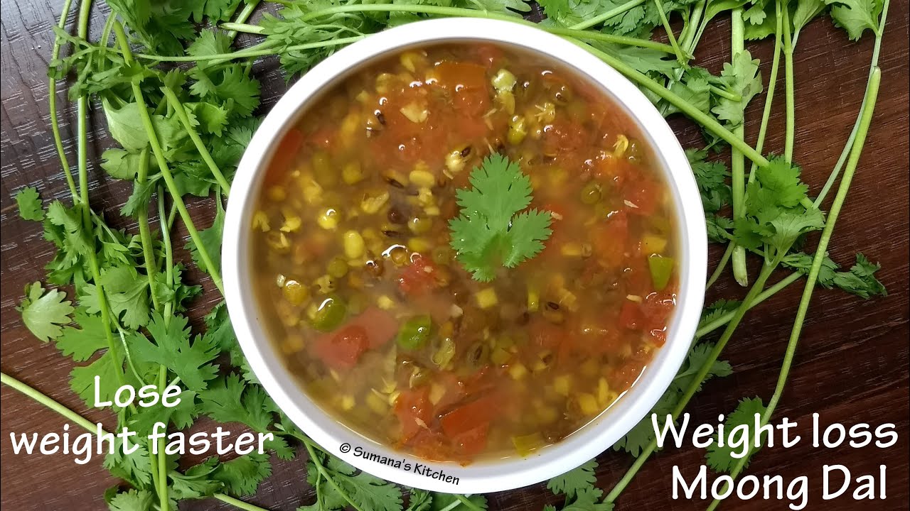 HOW to Lose Weight fast 3 Kg in 2 WEEKS | Weight Loss Moong Dal Recipe - Sumana's Kitchen