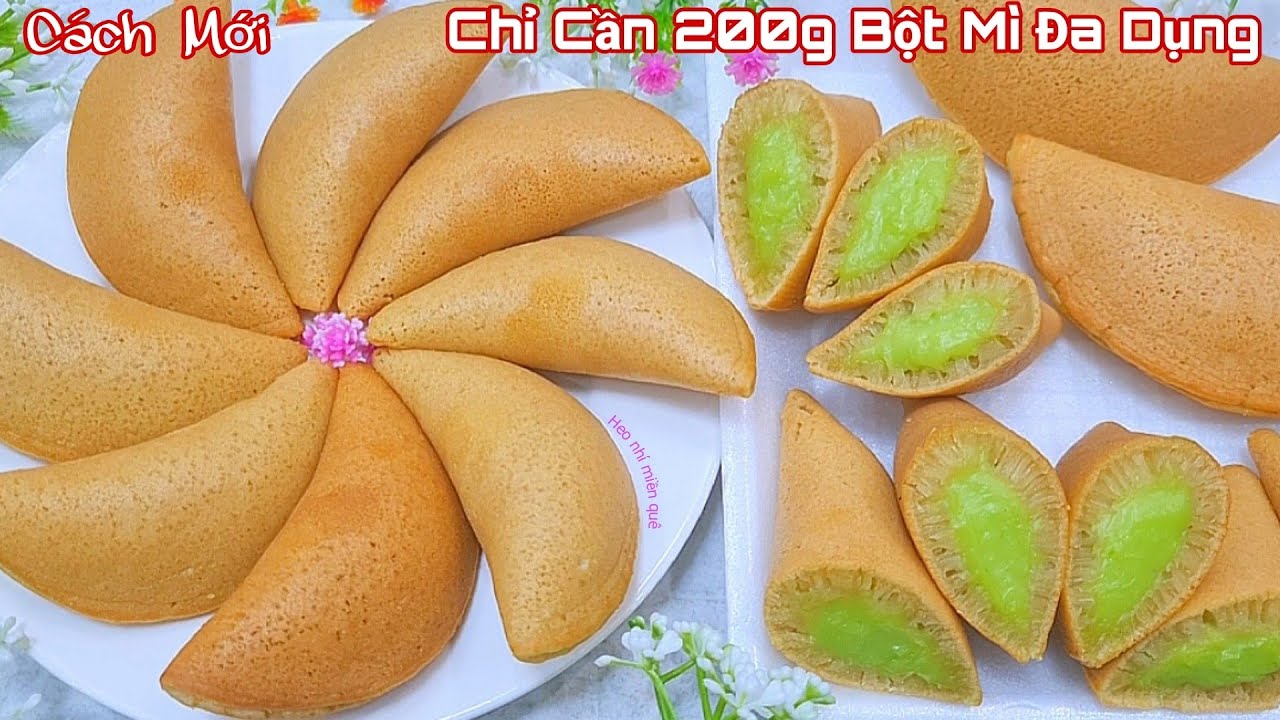 Làm Bánh Rán Nhân Kem Sữa Lá Dứa Nước Cốt Dừa Cách Này Mềm Xốp Thơm Ngon Rất Dễ