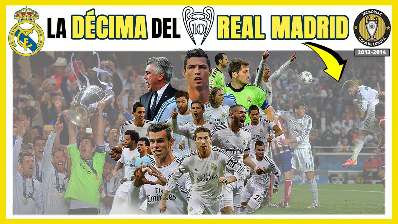 La DÉCIMA del REAL MADRID 🔟 CAMPEÓN Champions League (2014) 🏆🏆🏆🏆🏆🏆🏆🏆🏆🏆