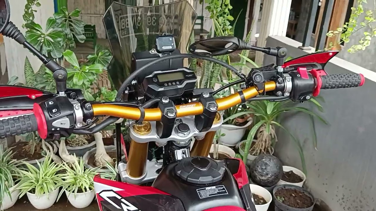 @solo track1 honda crf150l modif rally