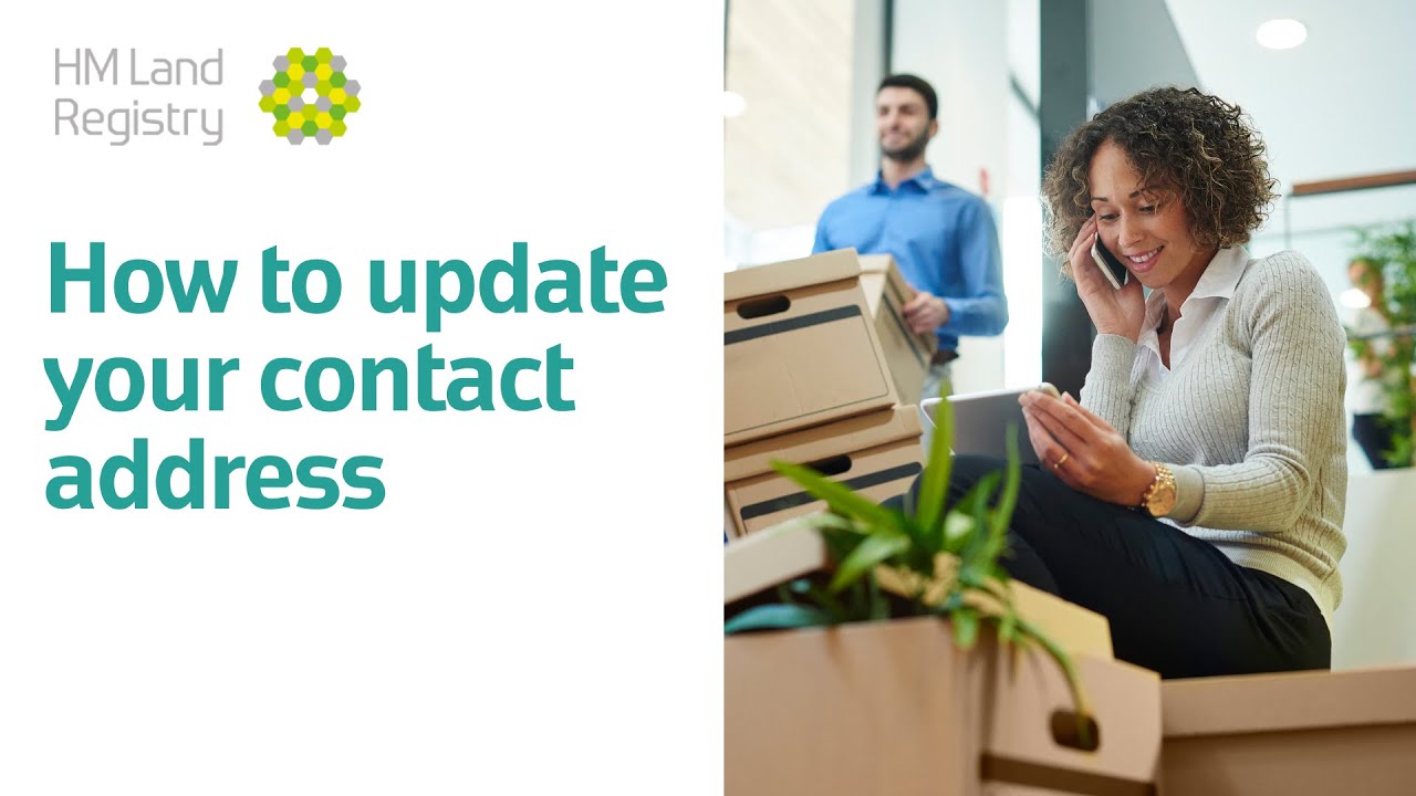 How to update your contact address