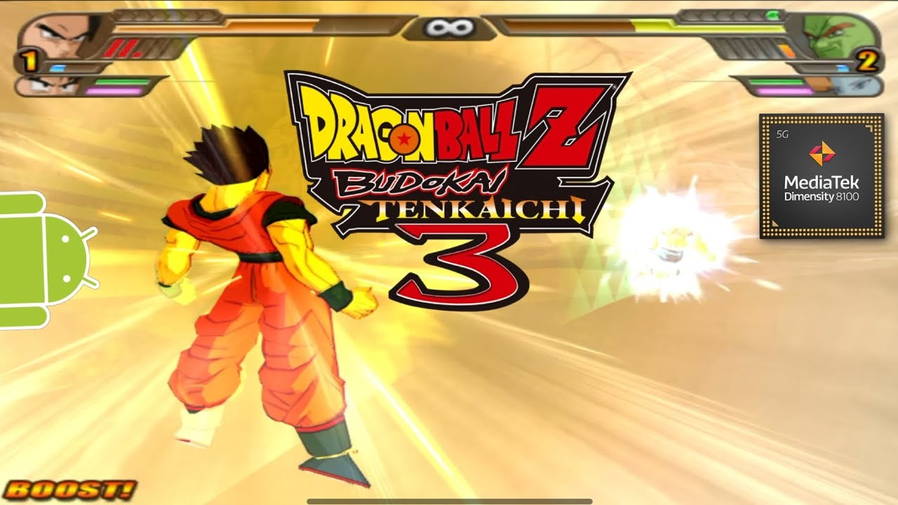 Ultimate Gohan vs Bojack team (com vs com)_DBZ: Budokai Tenkaichi 3 (Aethersx2)