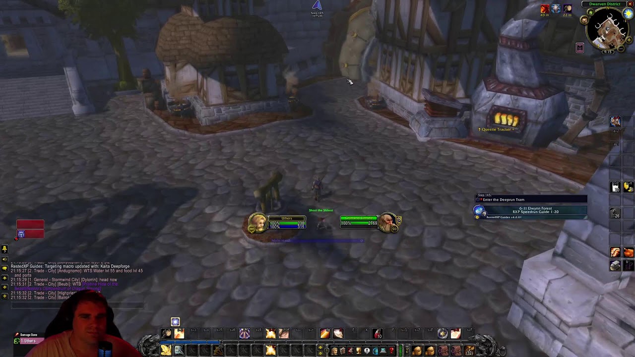 Leveling Ret Paladin in Classic Anniversary WoW