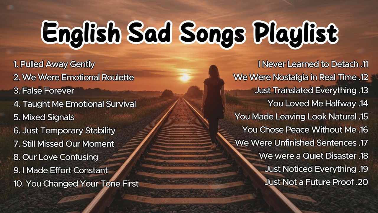 Sad Love Songs 2026 | Songs make you sleep all night | Love melts into part: English sad songs