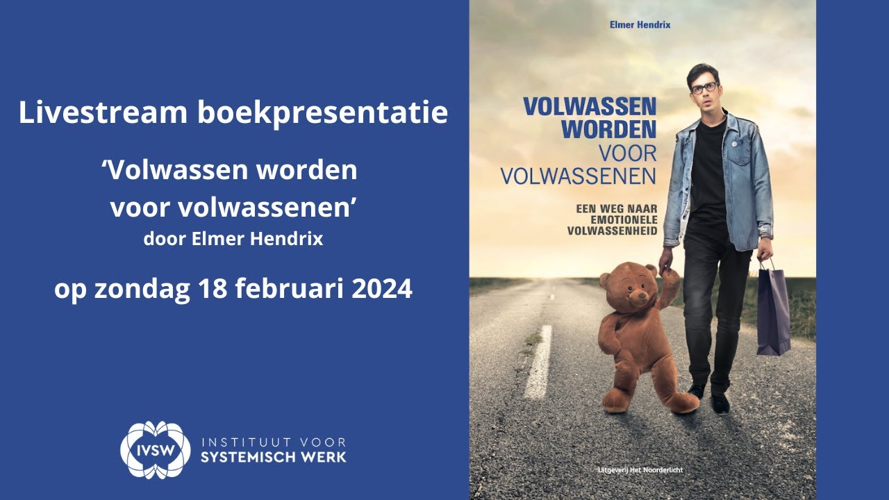 Boekpresentatie Volwassen worden voor Volwassenen