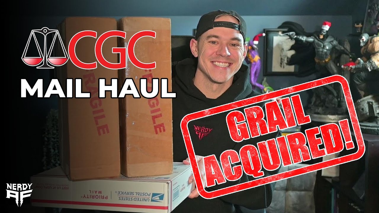 Some CGC comics to unbox...including my GRAIL!