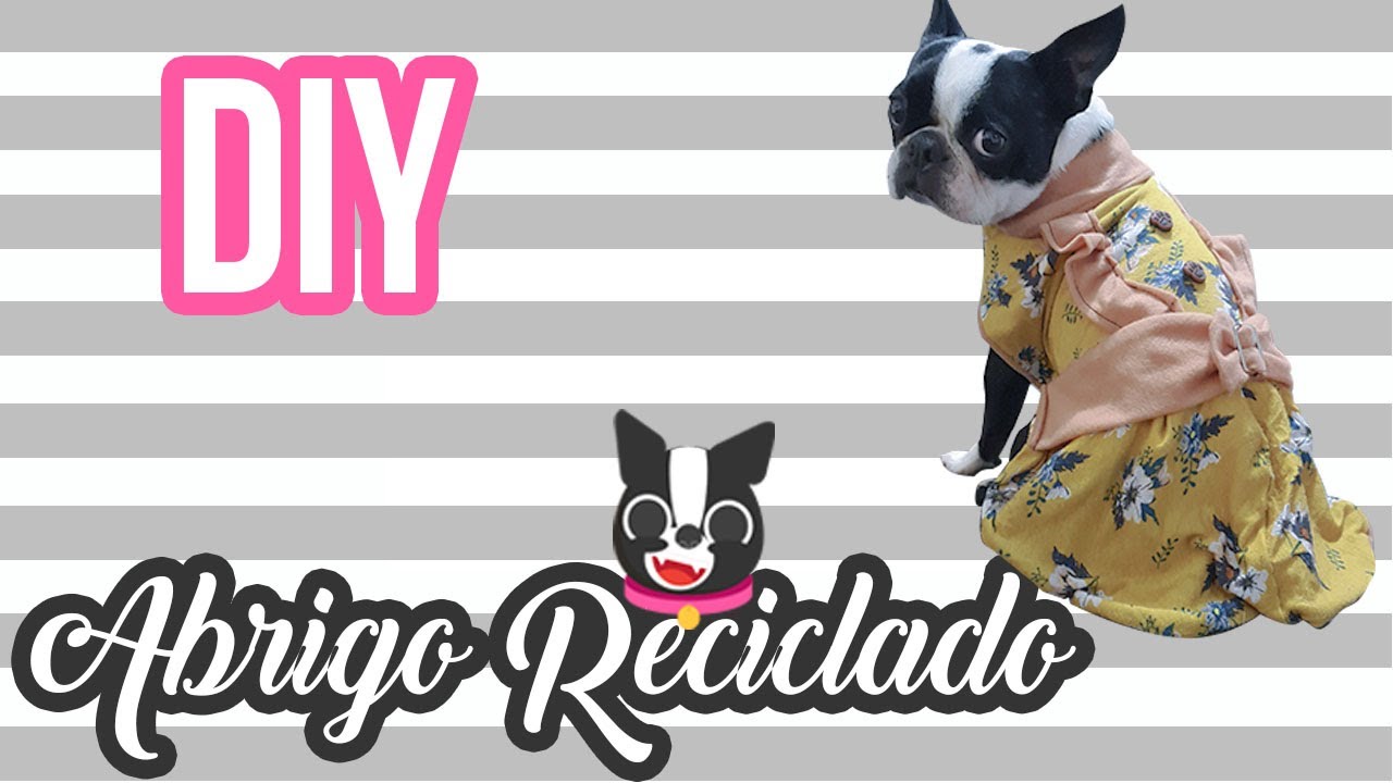 DIY l Abrigo Reciclado Con Playera Vieja