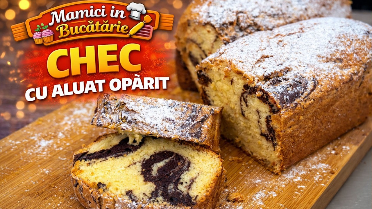 Chec pufos cu aluat opărit – extrem de fraged și aromat!