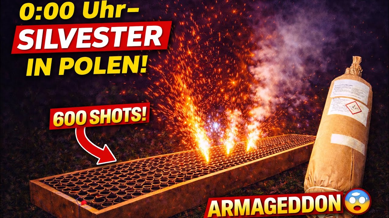 SILVESTER ESKALATION DIREKT an DER GRENZE!😨 (SLUBICE POLEN) 🇵🇱 0UHR | 2025/2026🎉