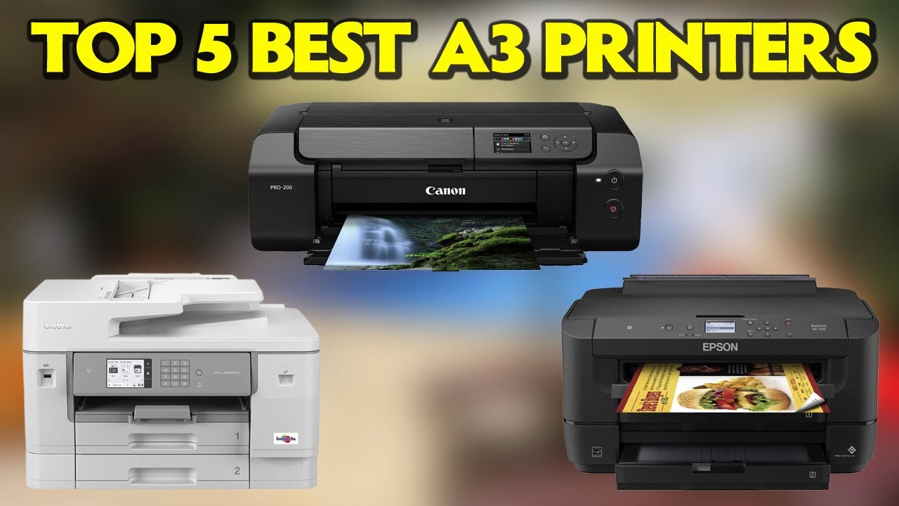 Top 5 Best A3 Printers 2025 🖨️ DON'T Buy a A3 Printer Until You See This!