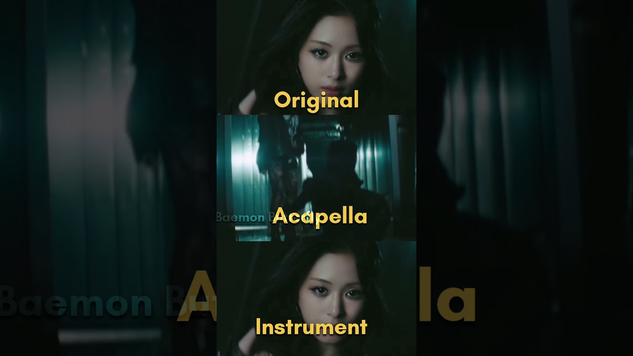 We Go Up Original vs Acapella vs Instrument Ahyeon version #babymonster #montiez #ahyeon #viral