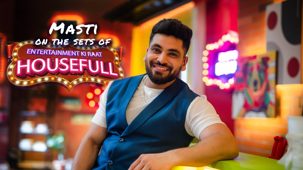 Masti on the sets | Entertainment ki Raat Housefull |Shiv Thakare Vlogs