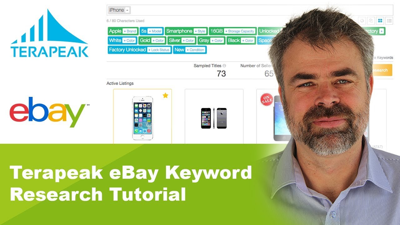 Terapeak eBay Keyword Research Tutorial
