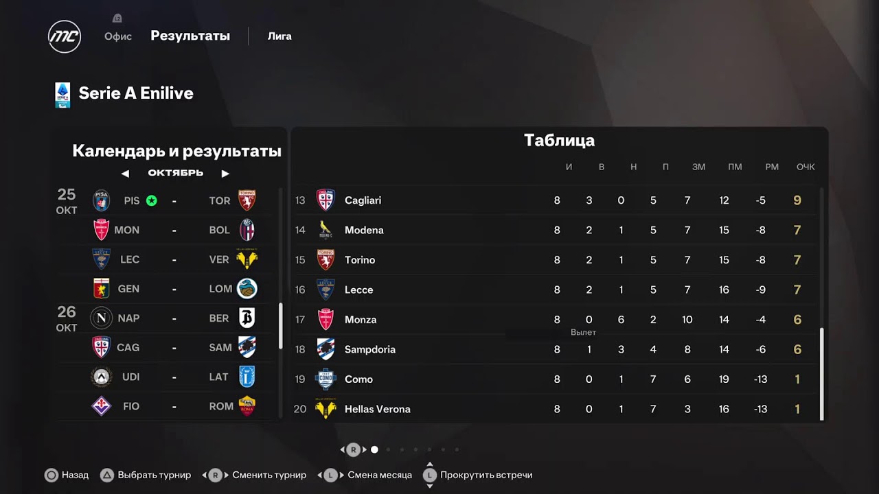 FC 25 | карьера тренера Дон Педронье |